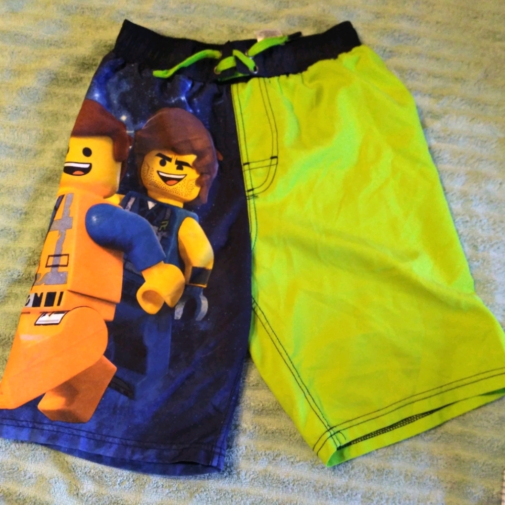 Boys Legos Swimtrunks Size 10-12